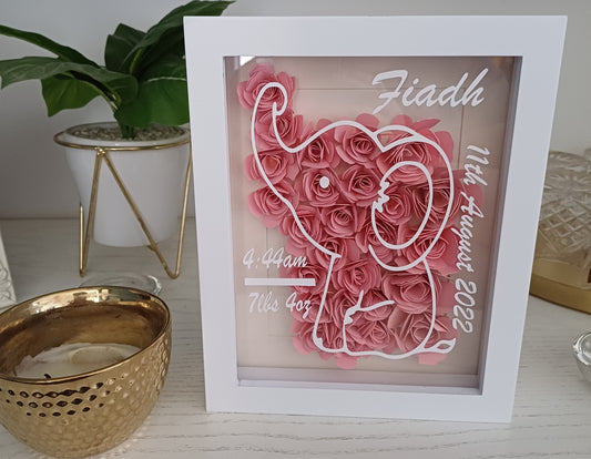 Baby Elephant Gift Frame