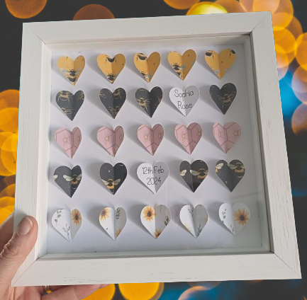 Bee themed gift frame