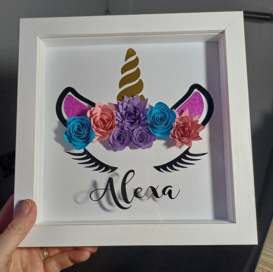 Custom Unicorn Gift Frame