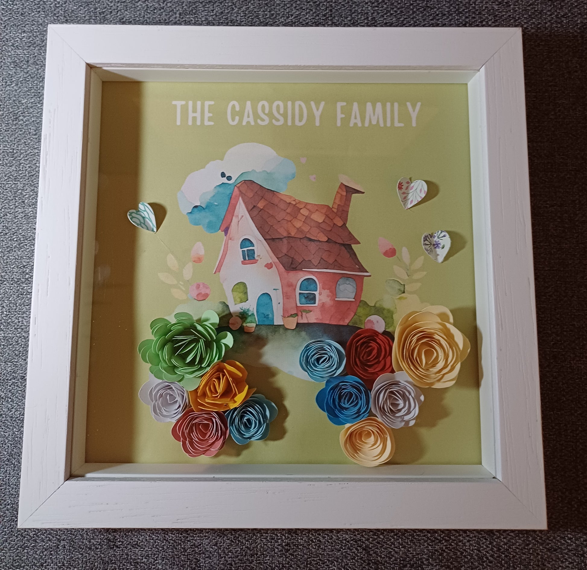 Housewarming Gift Cute Flower Frame