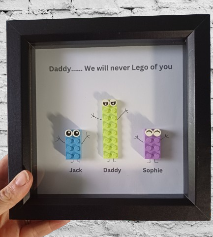 Father's Day Lego Frame Gift