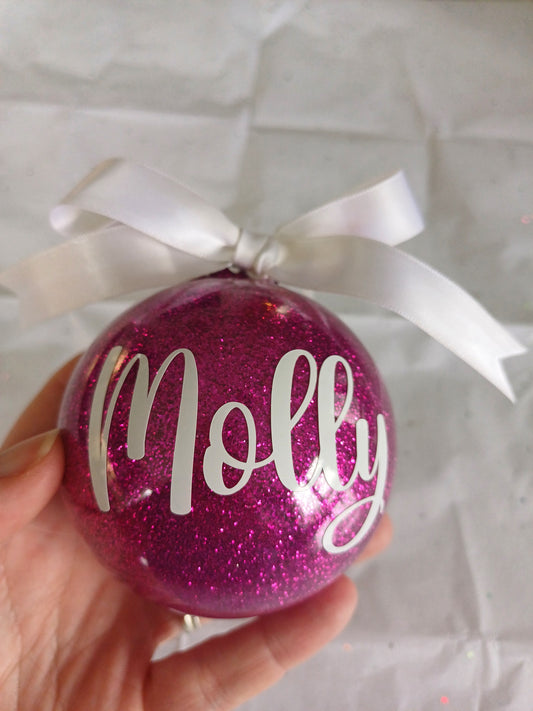 Glitter Bauble