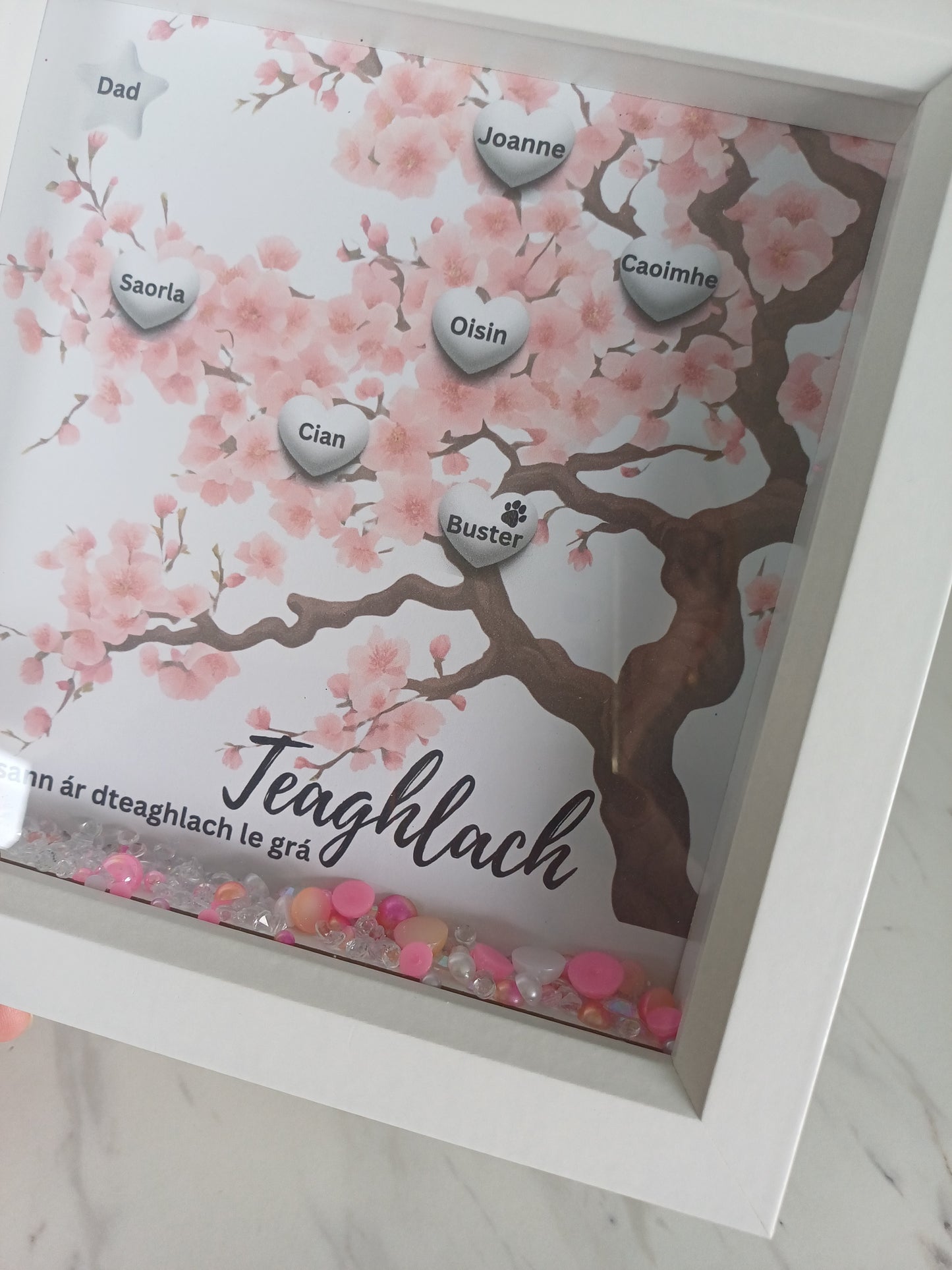 Cherry Blossom Family Tree (Irish or English)