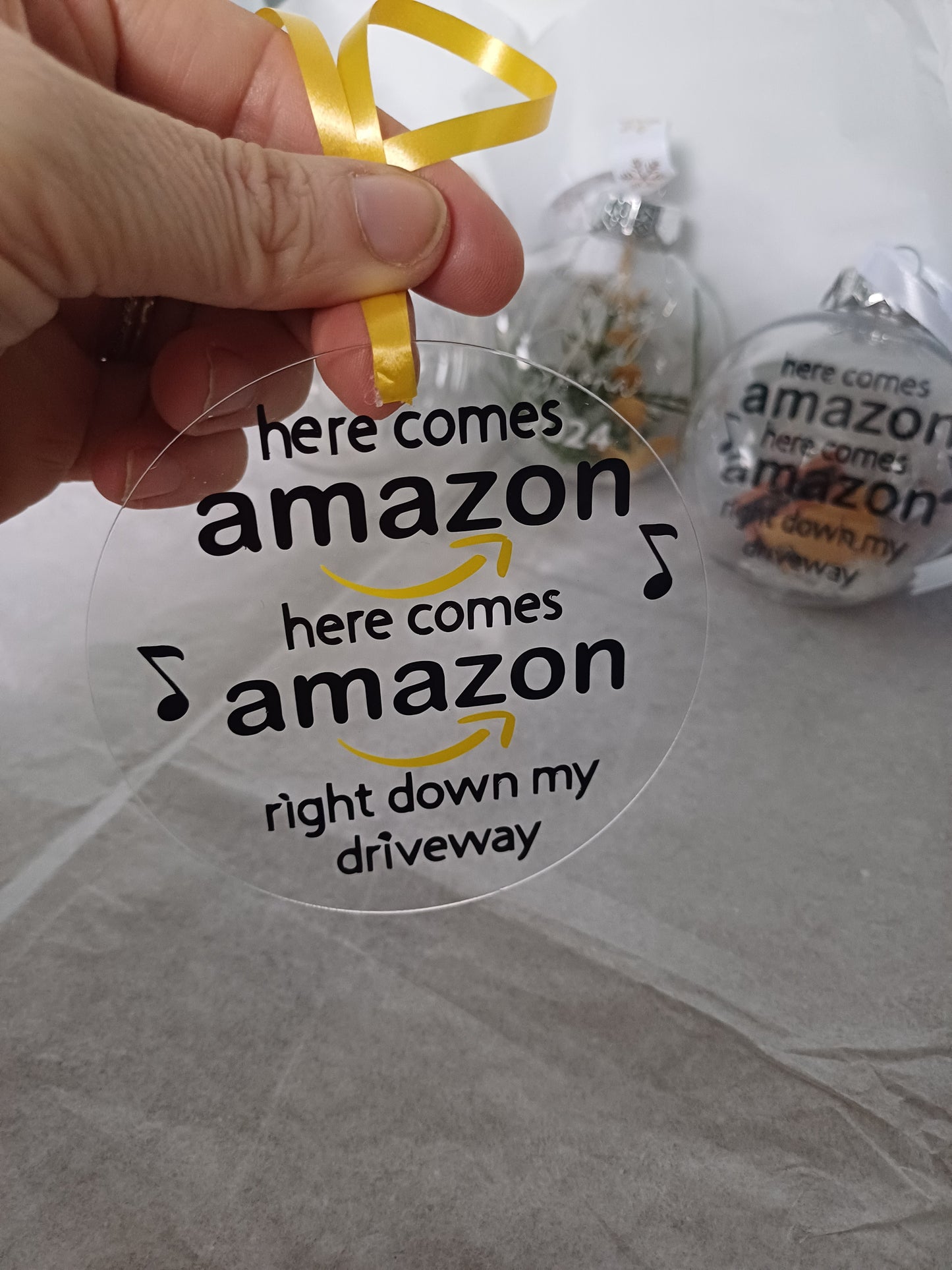 Here Comes Amazon Disc