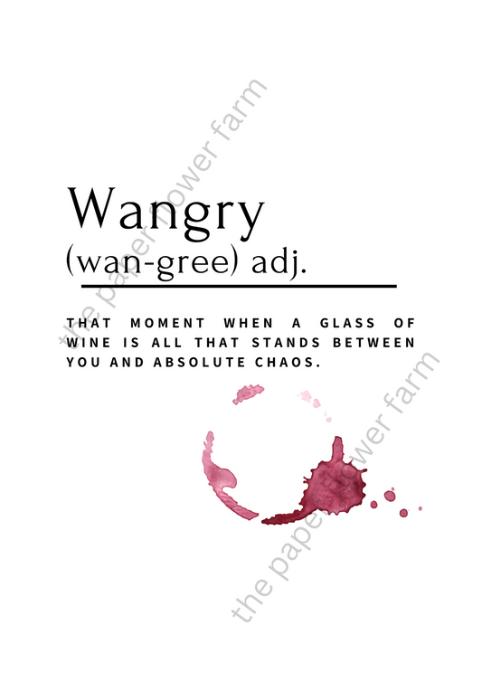 Wangry Chaos Wall Art