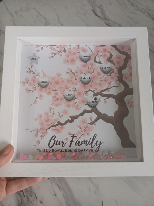 Cherry Blossom Family Tree (Irish or English)